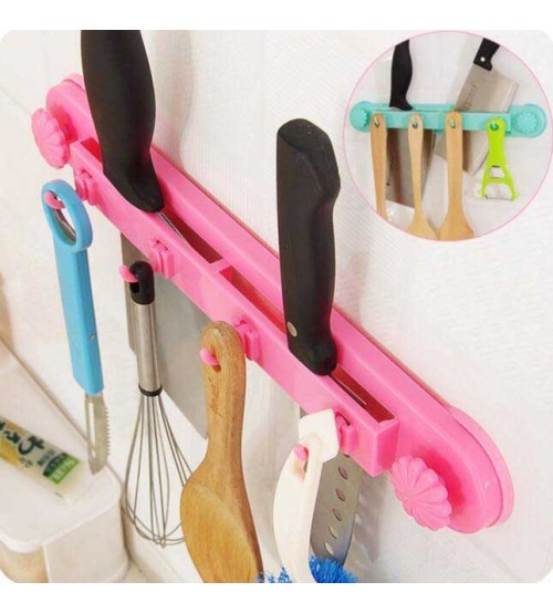 Suction Spoon and Knife Holder